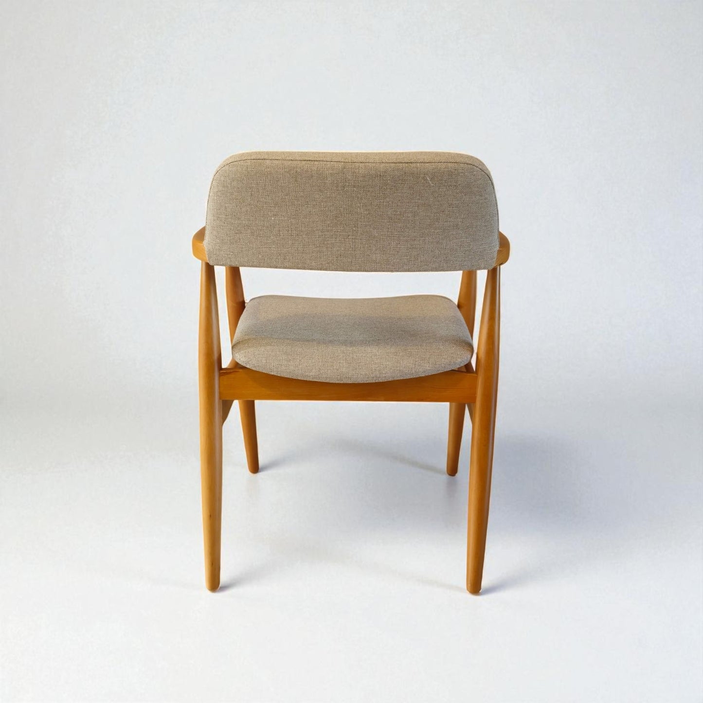 Busan Wooden Chair with Armrests