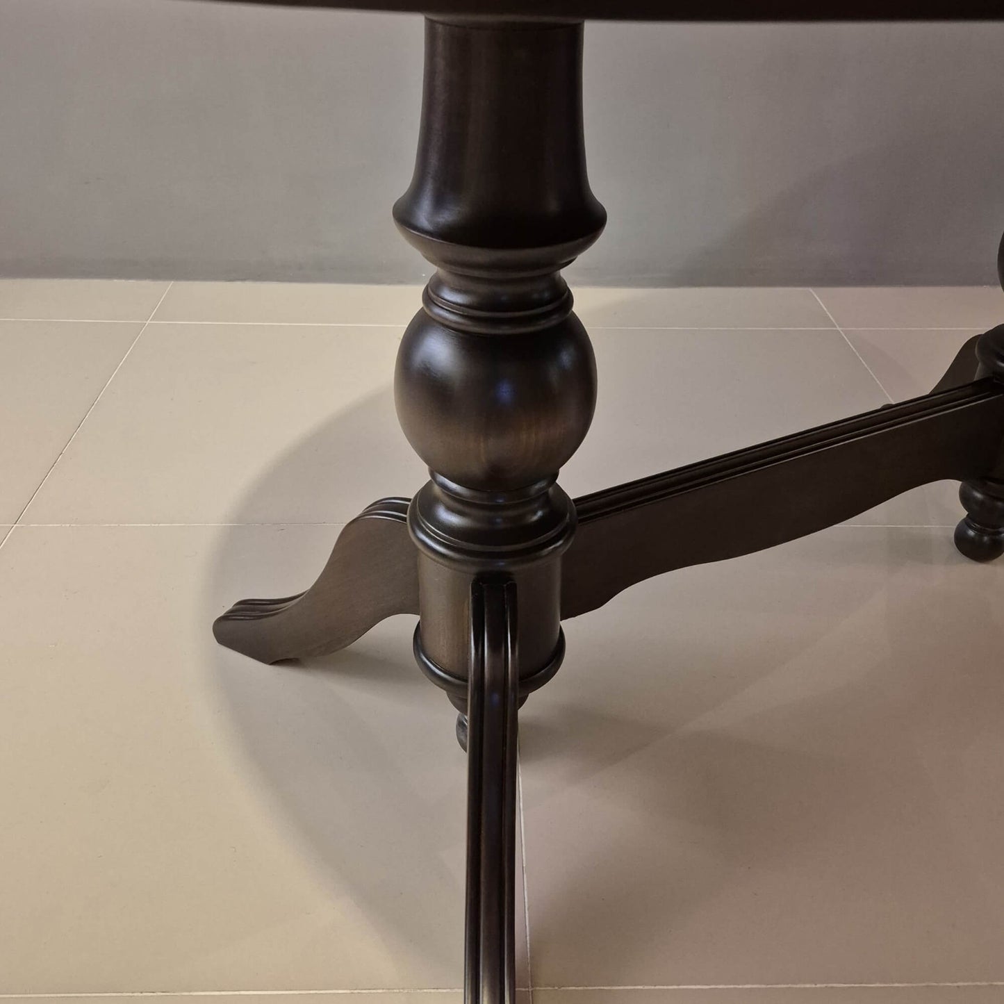 Elegansia Masa, Çift Ayaklı Ahşap Masa (Çizgisiz Ayaklı)