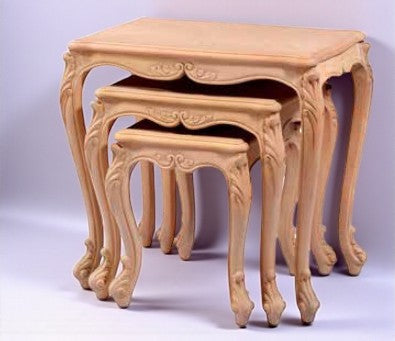 İpek Yan Sehpa 2 Adet, Kristal Zigon Takımı