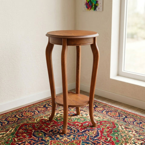 Pflanzenständer aus Holz, dekorativer Couchtisch