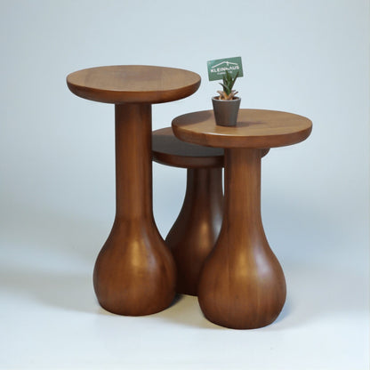 Mushroom Trio Sehpa Seti