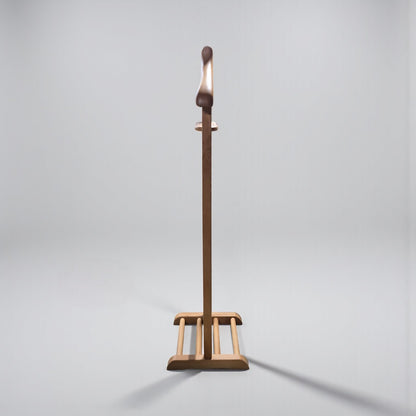 Ahşap Tekli Dilsiz Uşak, Masif Elbise Ceket Askılığı, Pantolon Askılığı