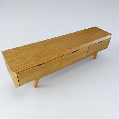 Meşe Kaplama Tv Ünitesi