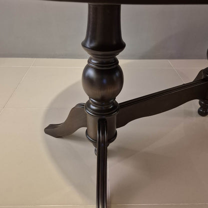 Elegansia Masa, Çift Ayaklı Ahşap Masa (Çizgisiz Ayaklı)