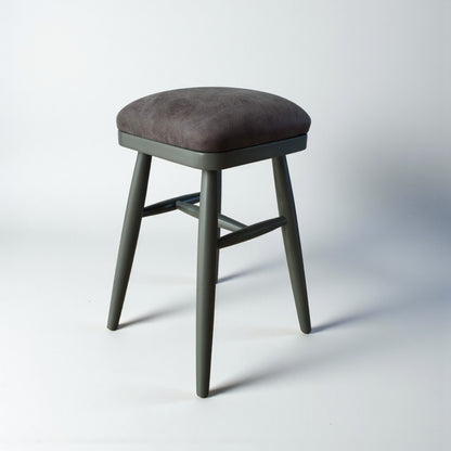 Woody Modern Ahşap Kare Tabure