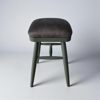 Woody Modern Ahşap Kare Tabure