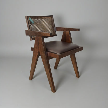Sofia Wooden Dining Chair, Natural Hazeran Wooden Chair