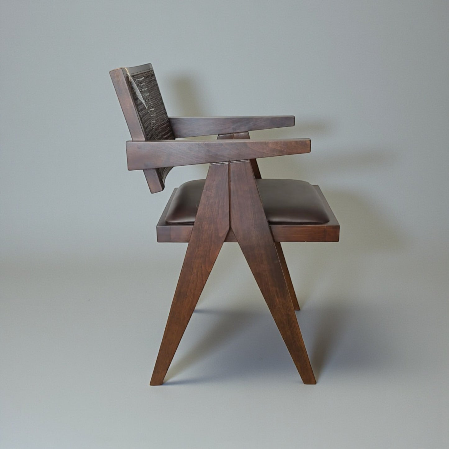 Sofia Wooden Dining Chair, Natural Hazeran Wooden Chair