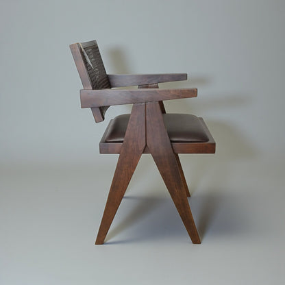Sofia Wooden Dining Chair, Natural Hazeran Wooden Chair