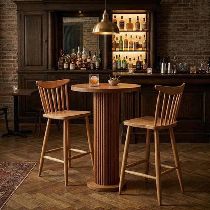 Patelya Ahşap Bar Masası, Bistro
