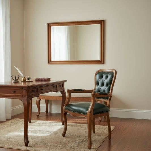 Bourbon Classic Armchair with Lukens Legs