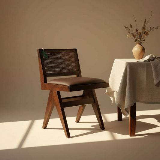 Beograd Hazeran Sırtlı Ahşap Sandalye, Klasik Tasarım, Konforlu Oturum