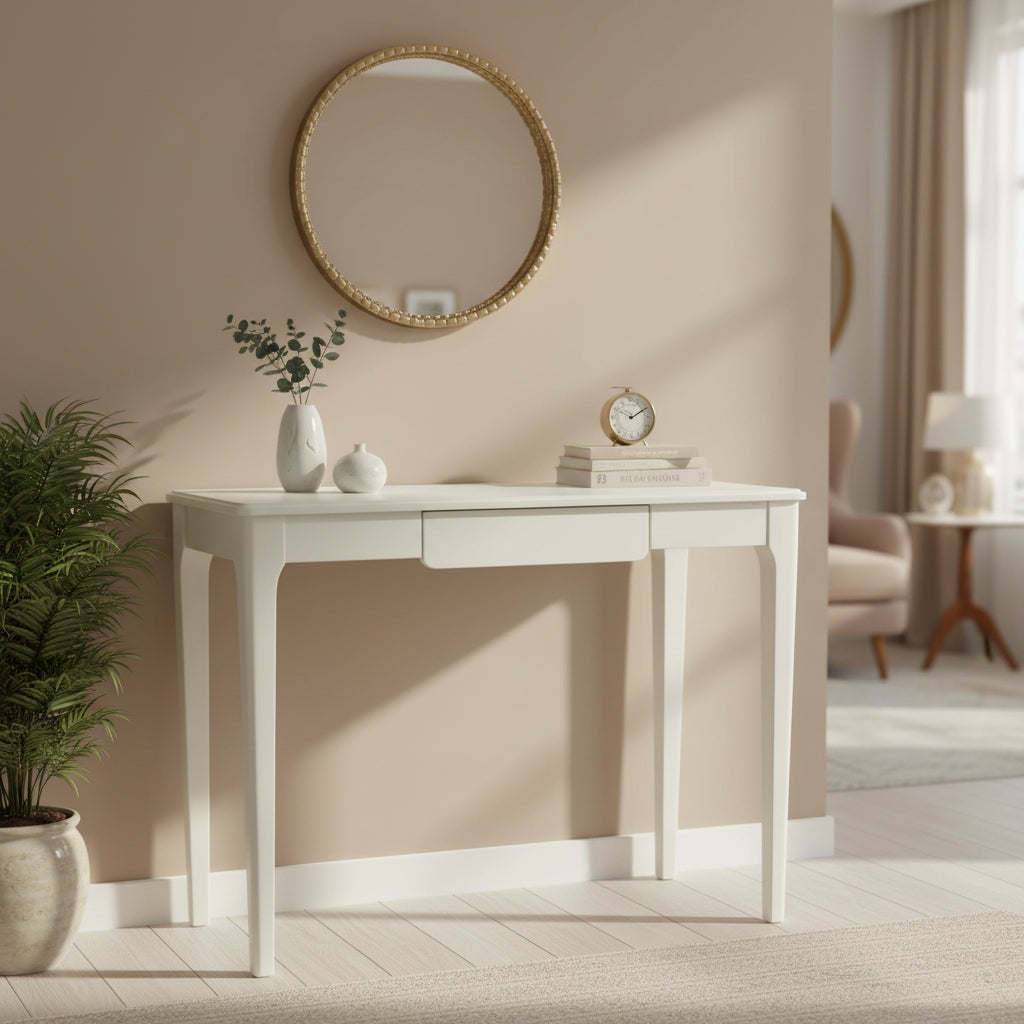 Soft Wood Dresser, Dressing Table with Drawers