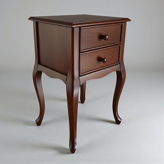 Victoria Lükens Ayaklı Ahşap Komodin