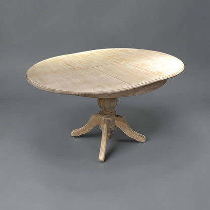 Elegansia-Tisch, doppelbeiniger Holztisch
