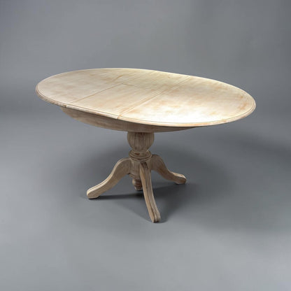 Elegansia-Tisch, doppelbeiniger Holztisch