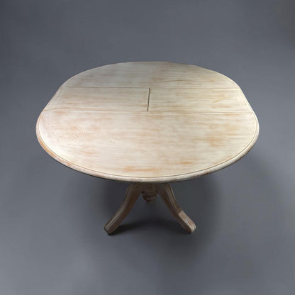 Elegansia-Tisch, doppelbeiniger Holztisch