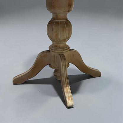 Elegansia-Tisch, doppelbeiniger Holztisch
