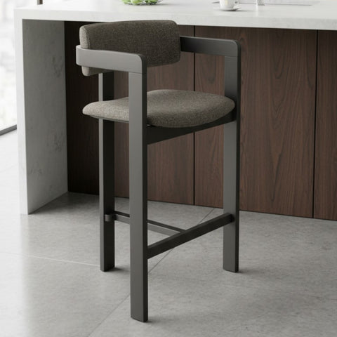 Münchner Barhocker aus Holz