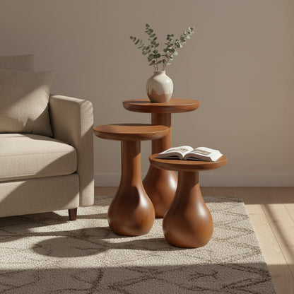 Mushroom Trio Sehpa Seti